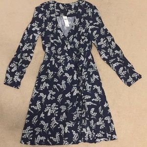 Blue and white Gap dress